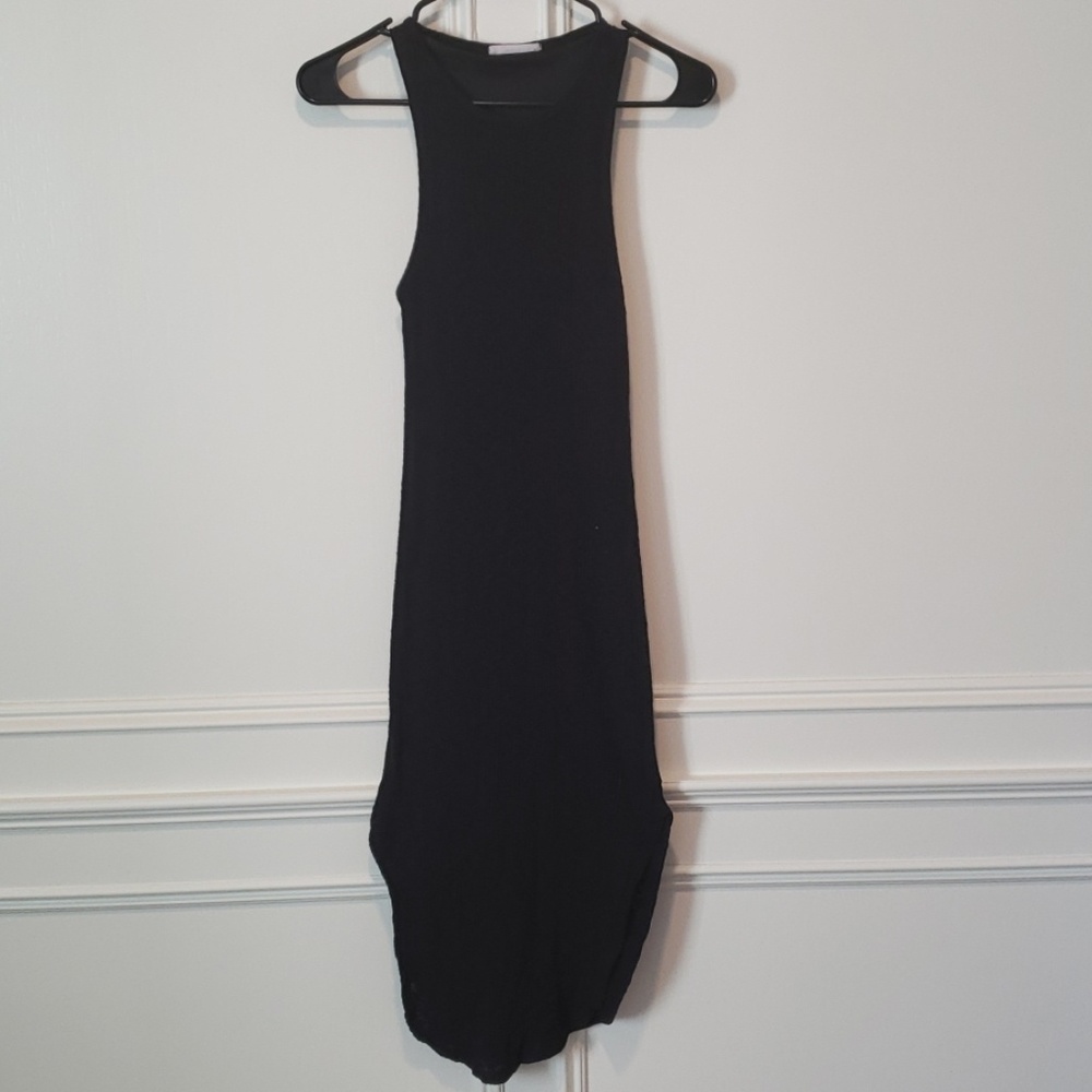 Black tank dress